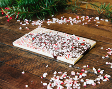Load image into Gallery viewer, Peppermint Bark Dark & White Chocolate